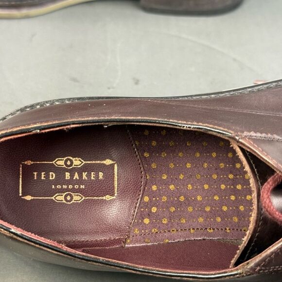 Ted Baker Men\'s Aokii leather Oxford shoes size 12 main image 5